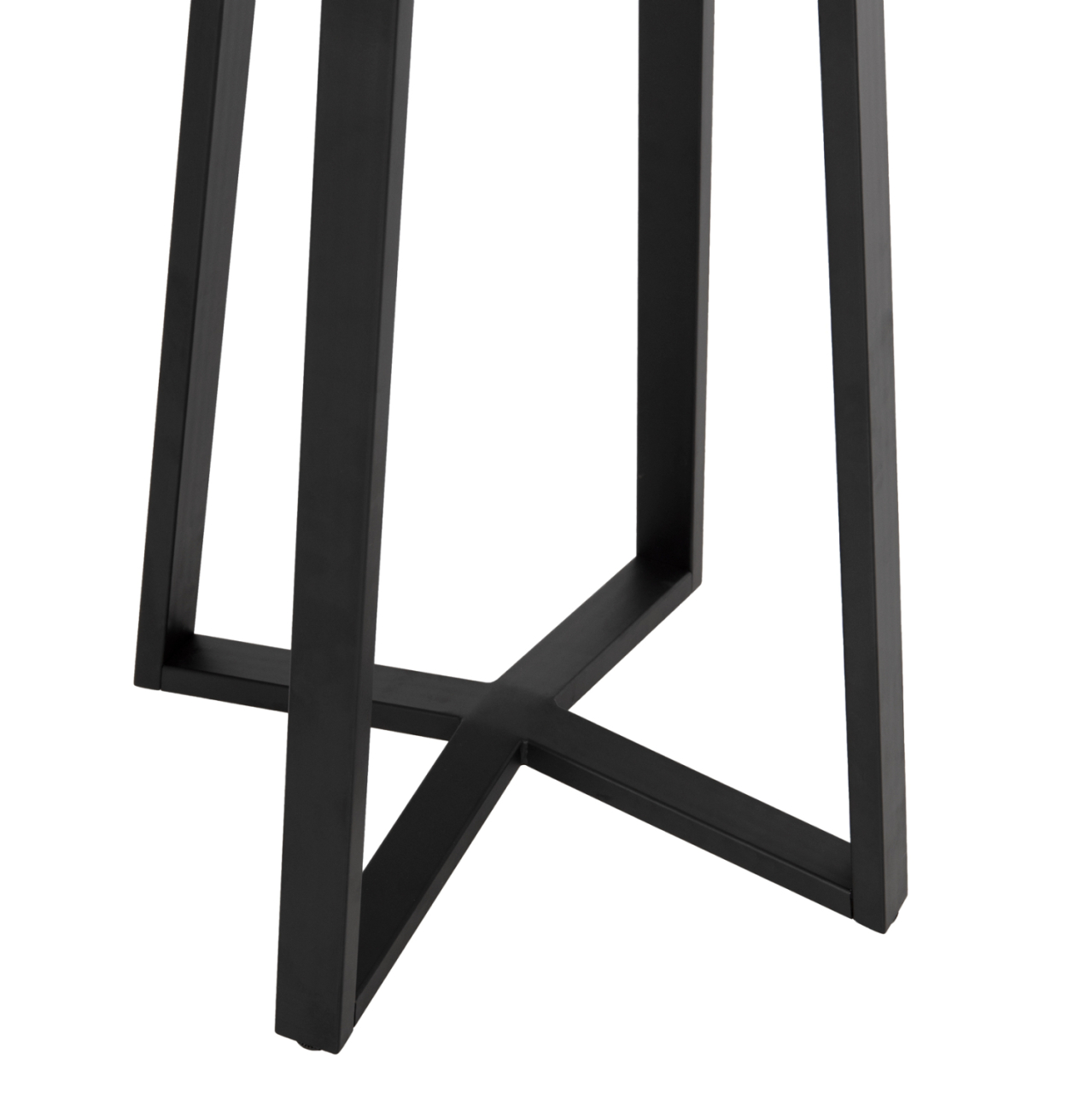 BASE FOR BAR TABLE HM477.01 MEDIUM HEIGHT BLACK METAL 50x50x90Hcm. [5]