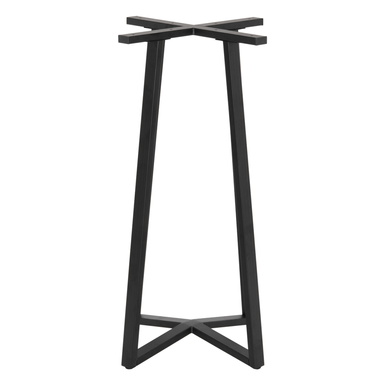 BASE FOR BAR TABLE HM477.01 MEDIUM HEIGHT BLACK METAL 50x50x90Hcm. [3]