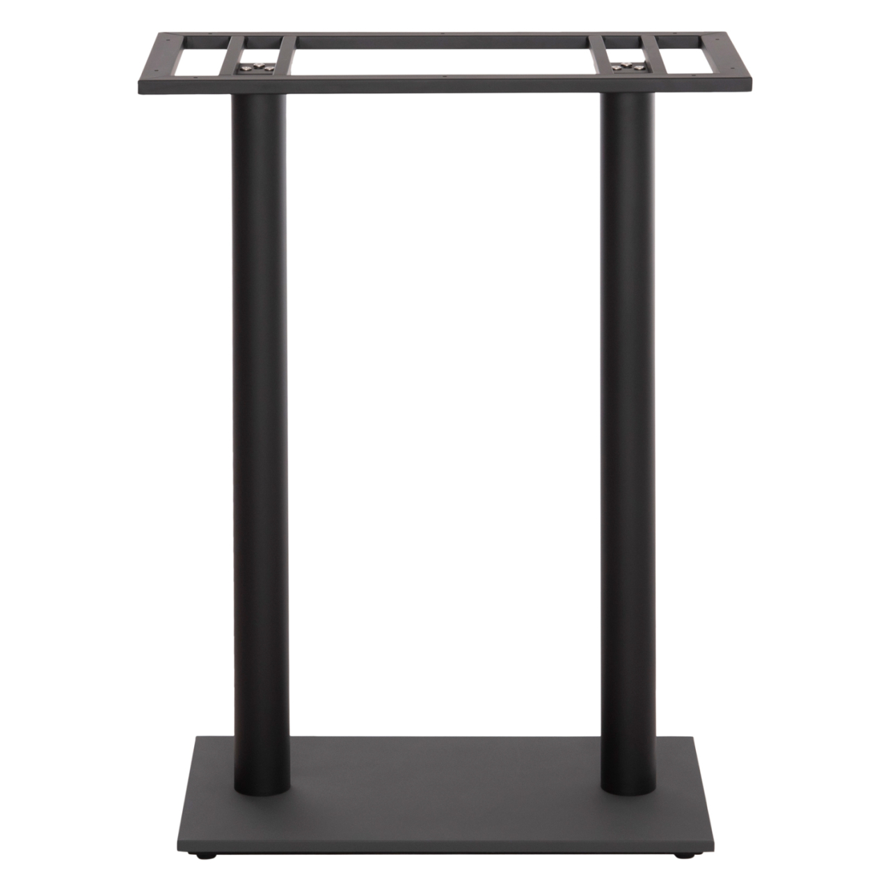 BASE FOR BAR TABLE HM480.01 TWO LEGS-METAL IN BLACK COLOR 80x40x108Hcm. [3]