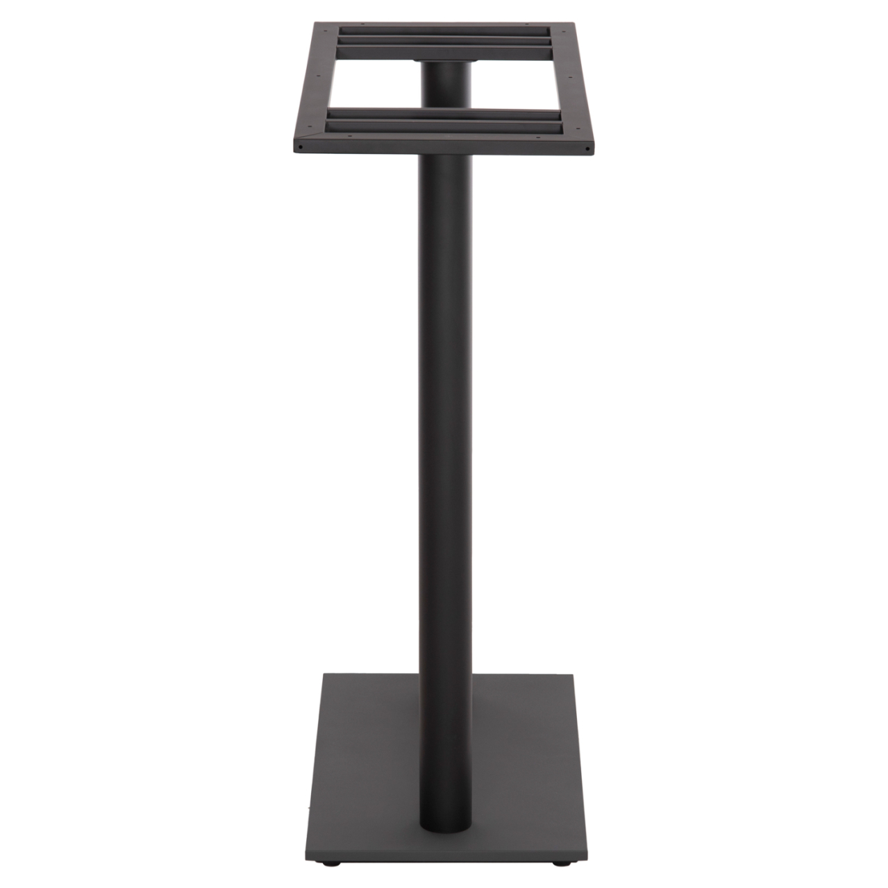 BASE FOR BAR TABLE HM480.01 TWO LEGS-METAL IN BLACK COLOR 80x40x108Hcm. [5]
