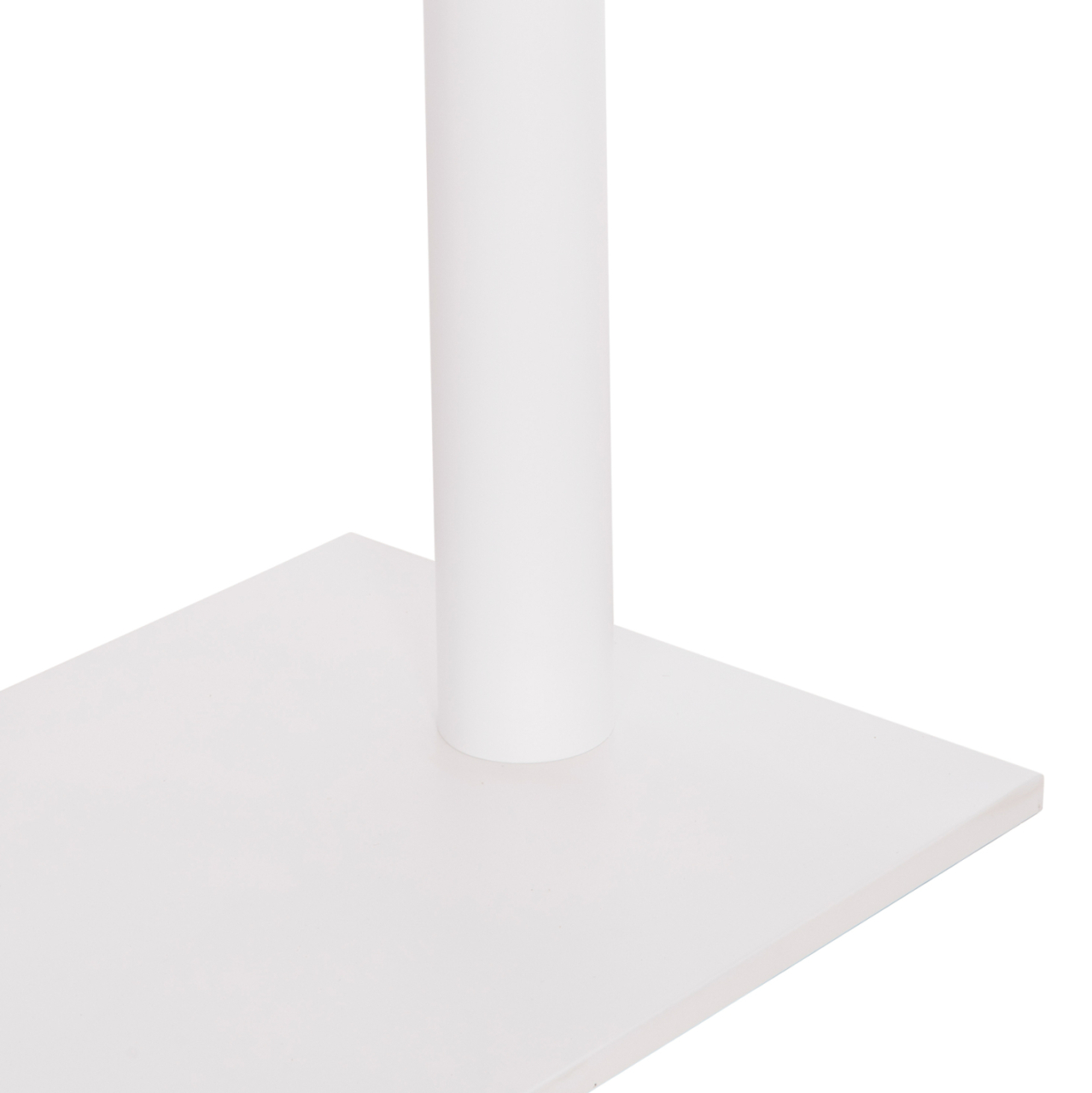 BASE FOR BAR TABLE HM480.02 TWO LEGS-METAL IN WHITE MATTE COLOR 80x40x108Hcm. [7]