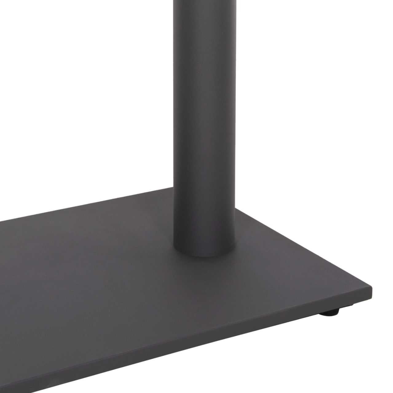 BASE FOR BAR TABLE HM480.20 TWO LEGS-METAL IN GREY COLOR 80x40x108Hcm. [7]