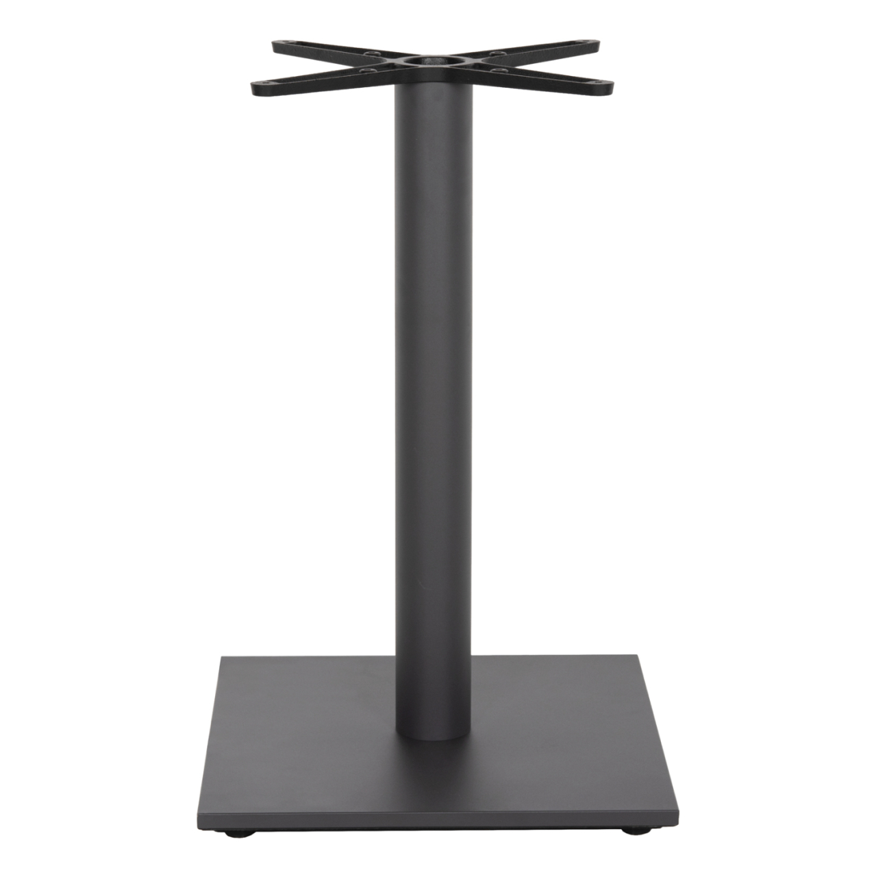 BASE FOR TABLE HM438.20 MATTE GREY METAL WITH HEIGHT ADJUSTERS 45Χ45Χ71.5Hcm. [3]
