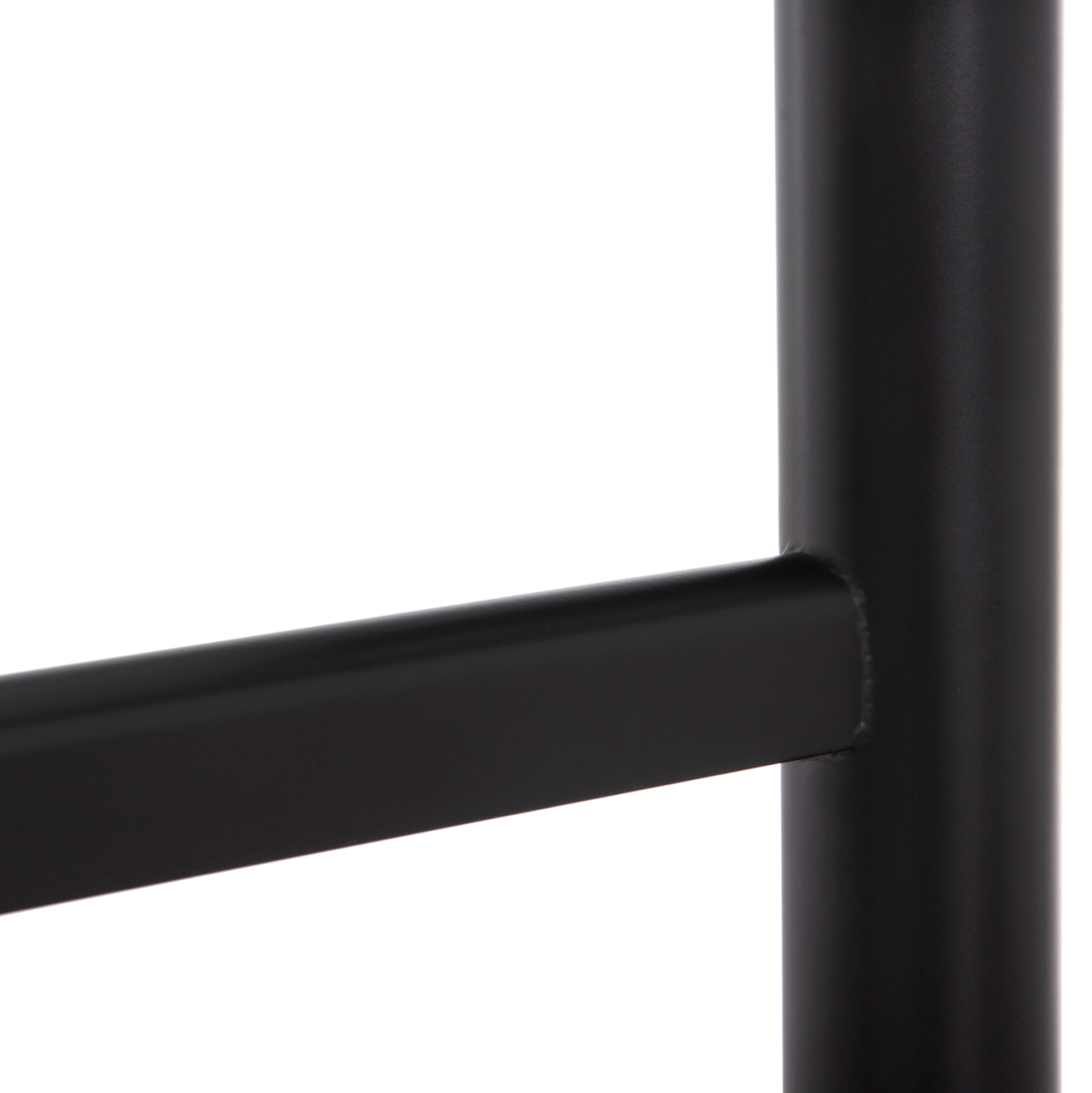 BASE FOR TABLE HM461.11 ALUMINUM DOUBLE IN MATTE BLACK WITH HEIGHT ADJUSTERS 100Χ60Χ73Hcm. [8]