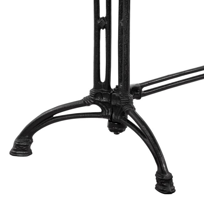 Base from cast iron 2 cοlumns HM465 Black color 78x50 [5]