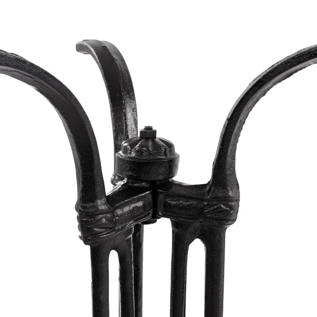 Base from cast iron HM445 3legs in black color 50x50x71 [6]