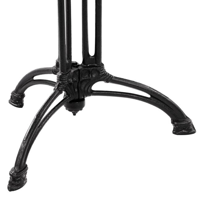 Base from cast iron HM445 3legs in black color 50x50x71 [5]