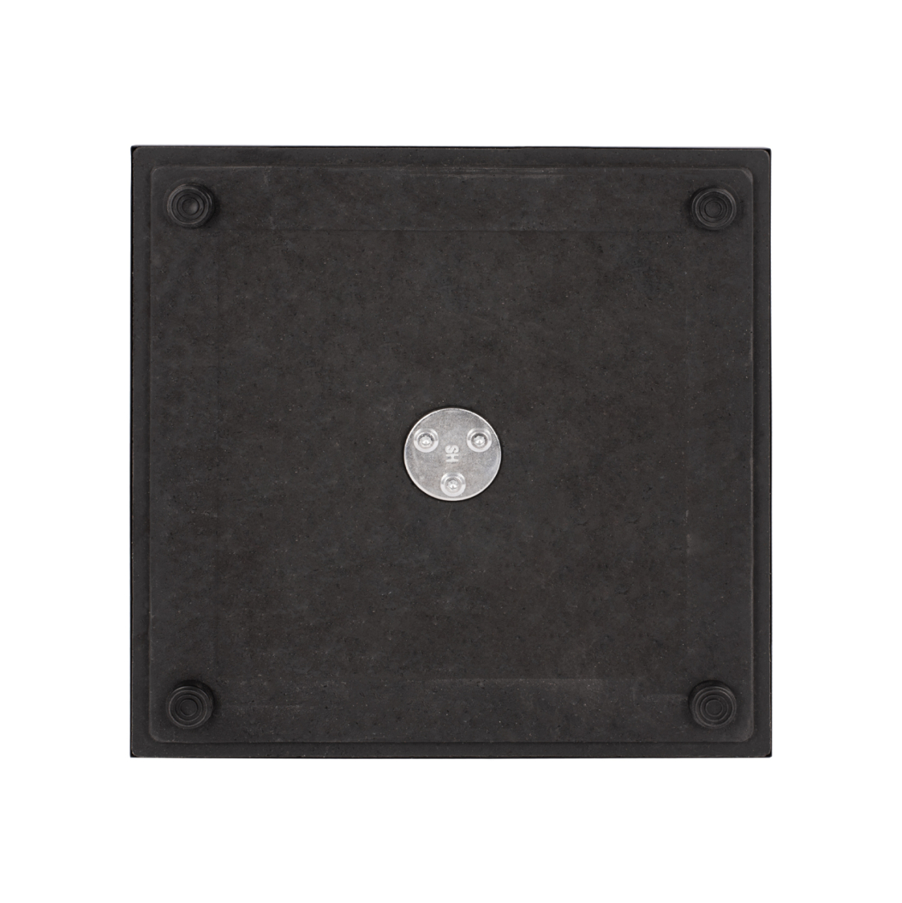 Base metallic Black matte 40x40x72 with adjusters HM421.11 [7]