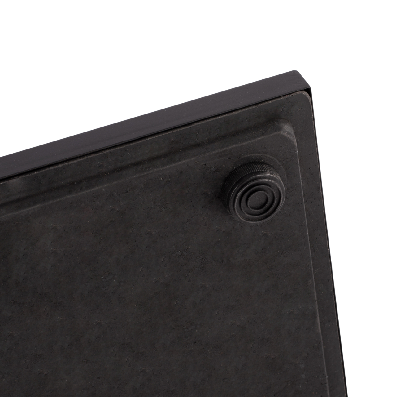 Base metallic Black matte 40x40x72 with adjusters HM421.11 [6]