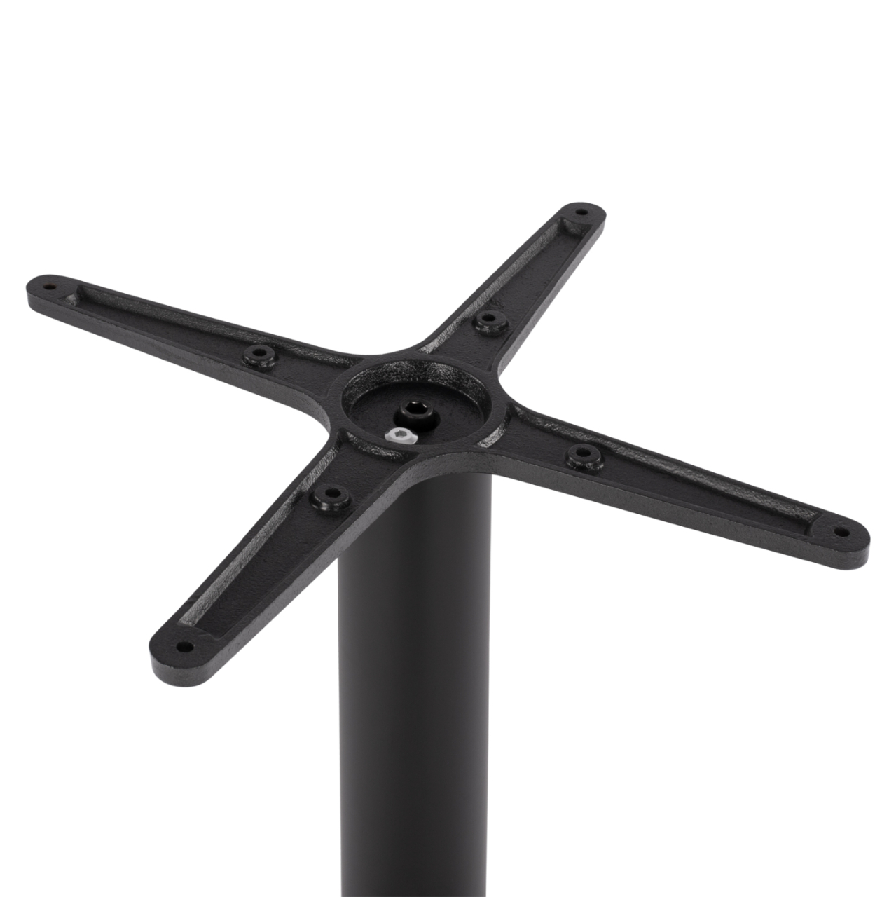 Base metallic Black matte 45x45x72 with adjuster HM438 [4]