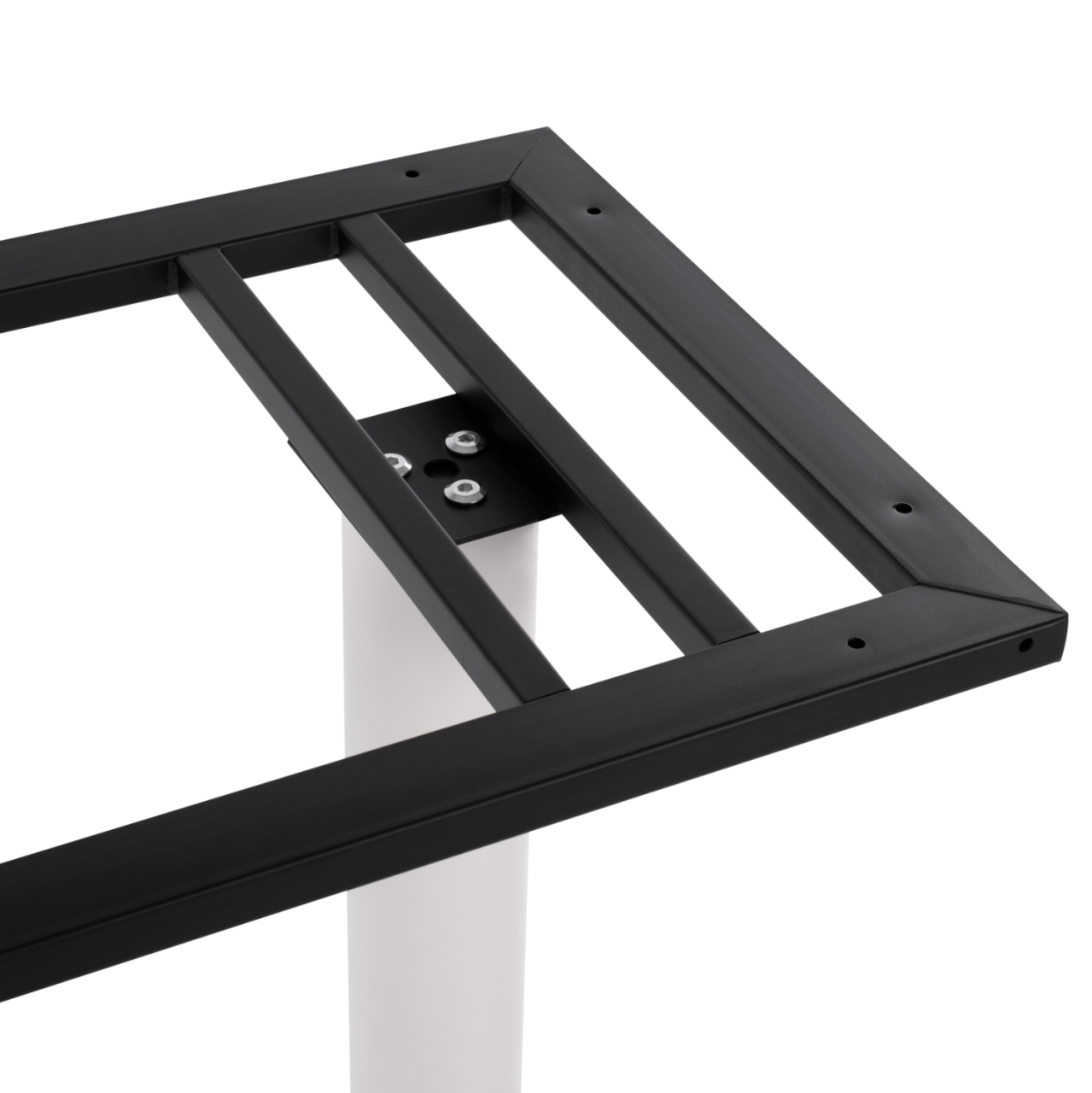 Base Metallic Double White Matte 80x40x72 with adjusters HM435.12 [4]