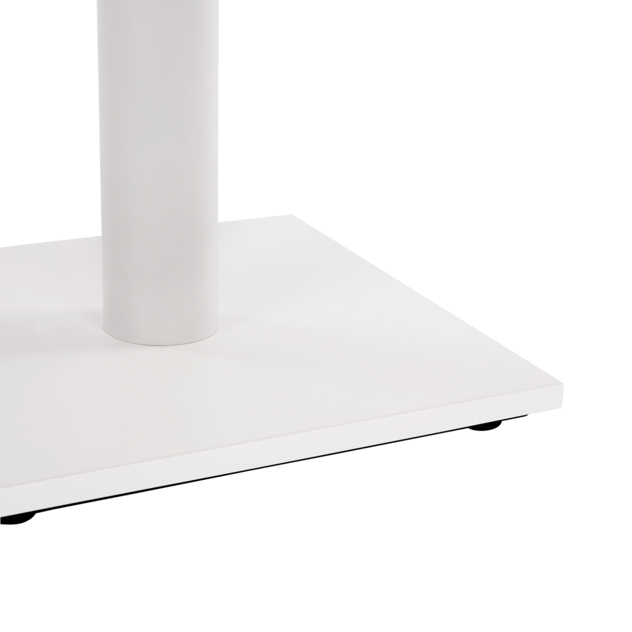 Base metallic White matte 40x40x72 with adjusters HM421.12 [5]