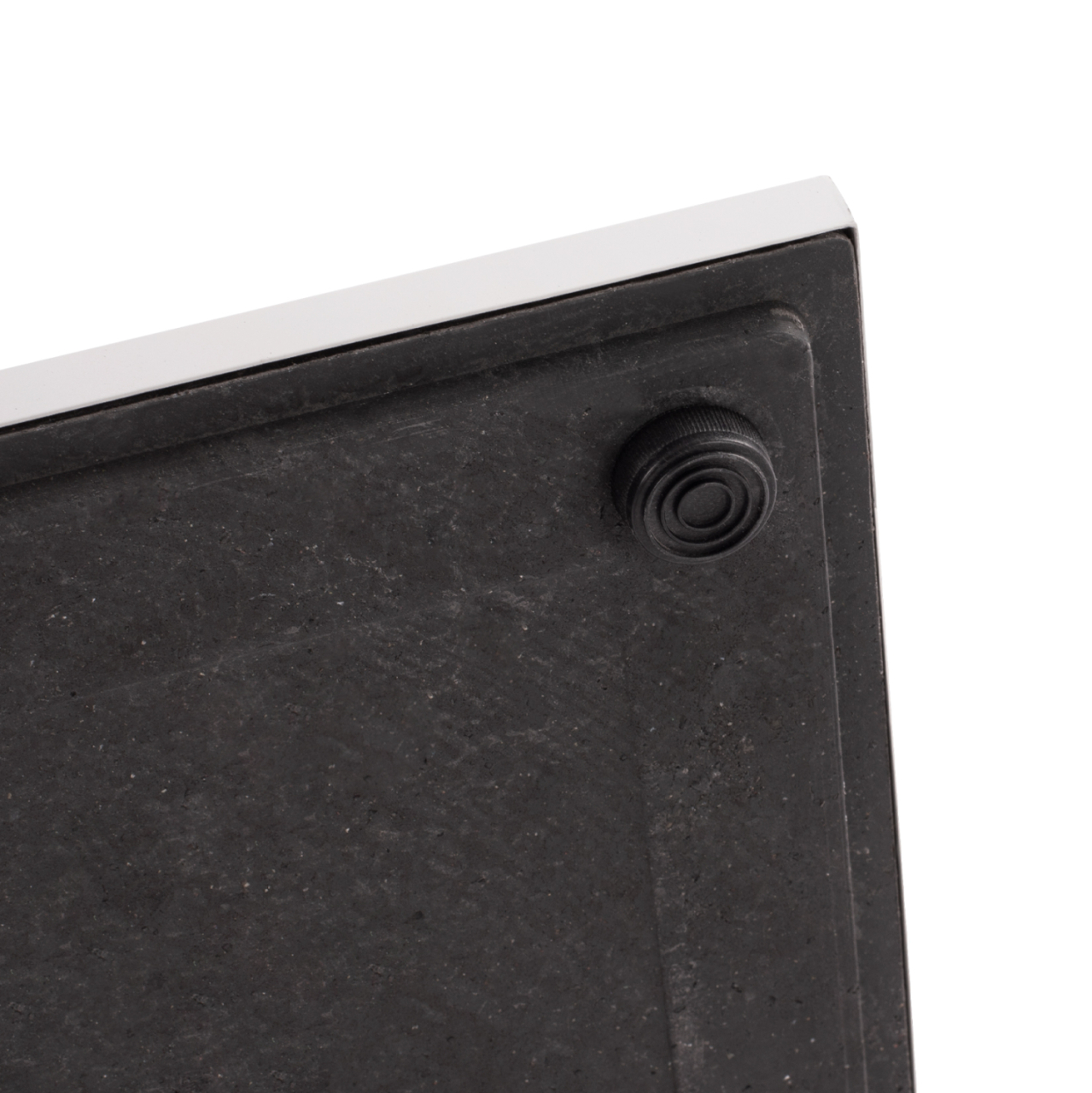 Base metallic White matte 40x40x72 with adjusters HM421.12 [6]