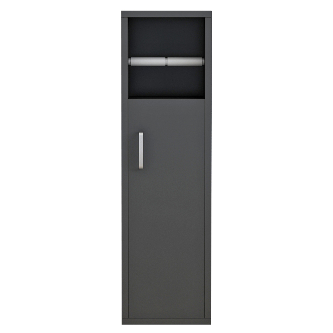 BATHROOM CABINET DAMIEN HM9025.11 MELAMINE IN ANTHRACITE COLOR 20x13x70Hcm. [3]