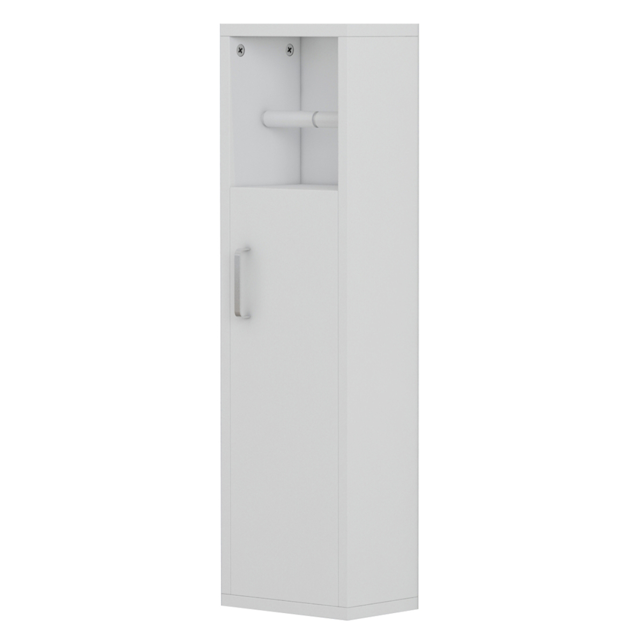 BATHROOM CABINET DAMIEN HM9025.12 MELAMINE IN WHITE COLOR 20x13x70Hcm. [4]