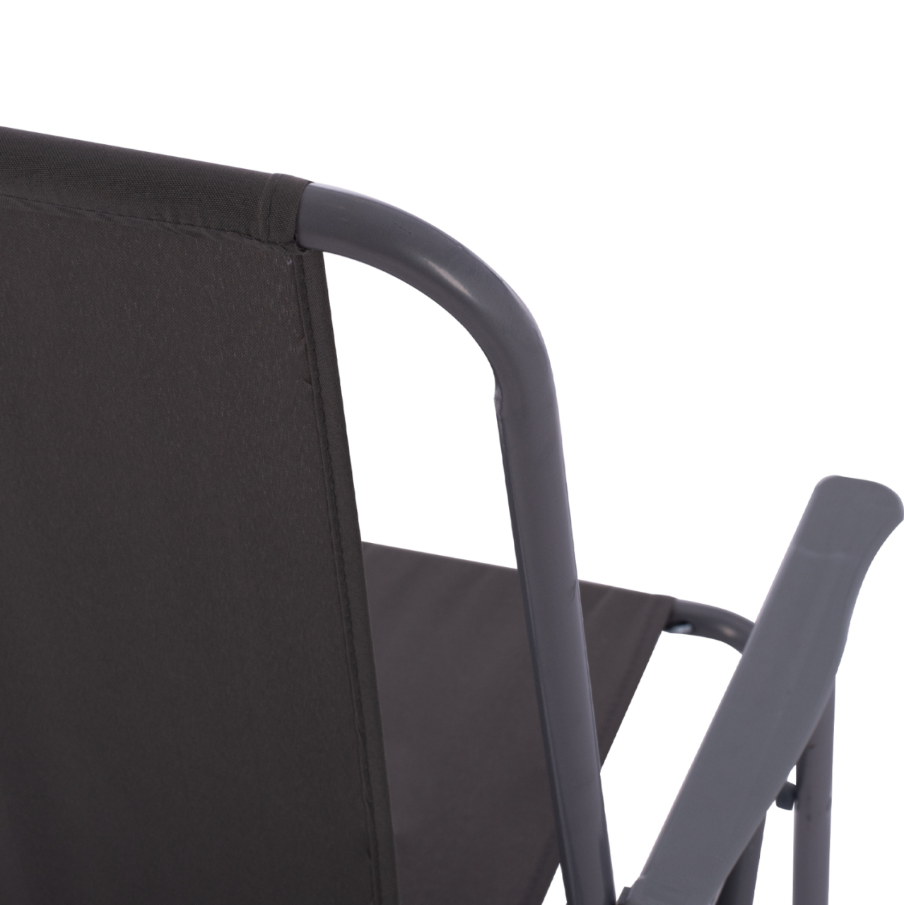 BEACH CHAIR HM5148.01, GREY FABRIC, METAL FRAME, HIGH BACK [10]