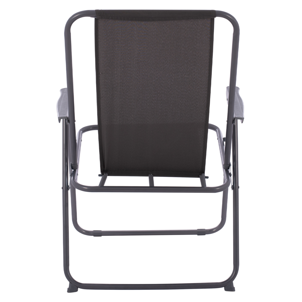 BEACH CHAIR HM5148.01, GREY FABRIC, METAL FRAME, HIGH BACK [6]