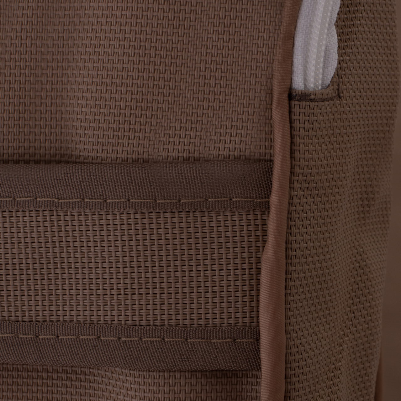 BEACH LOUNGER KORINOS HM10773.04T PINE WOOD IN WALNUT--CUSHION IN MOCHA 79x204x80Hcm. [10]