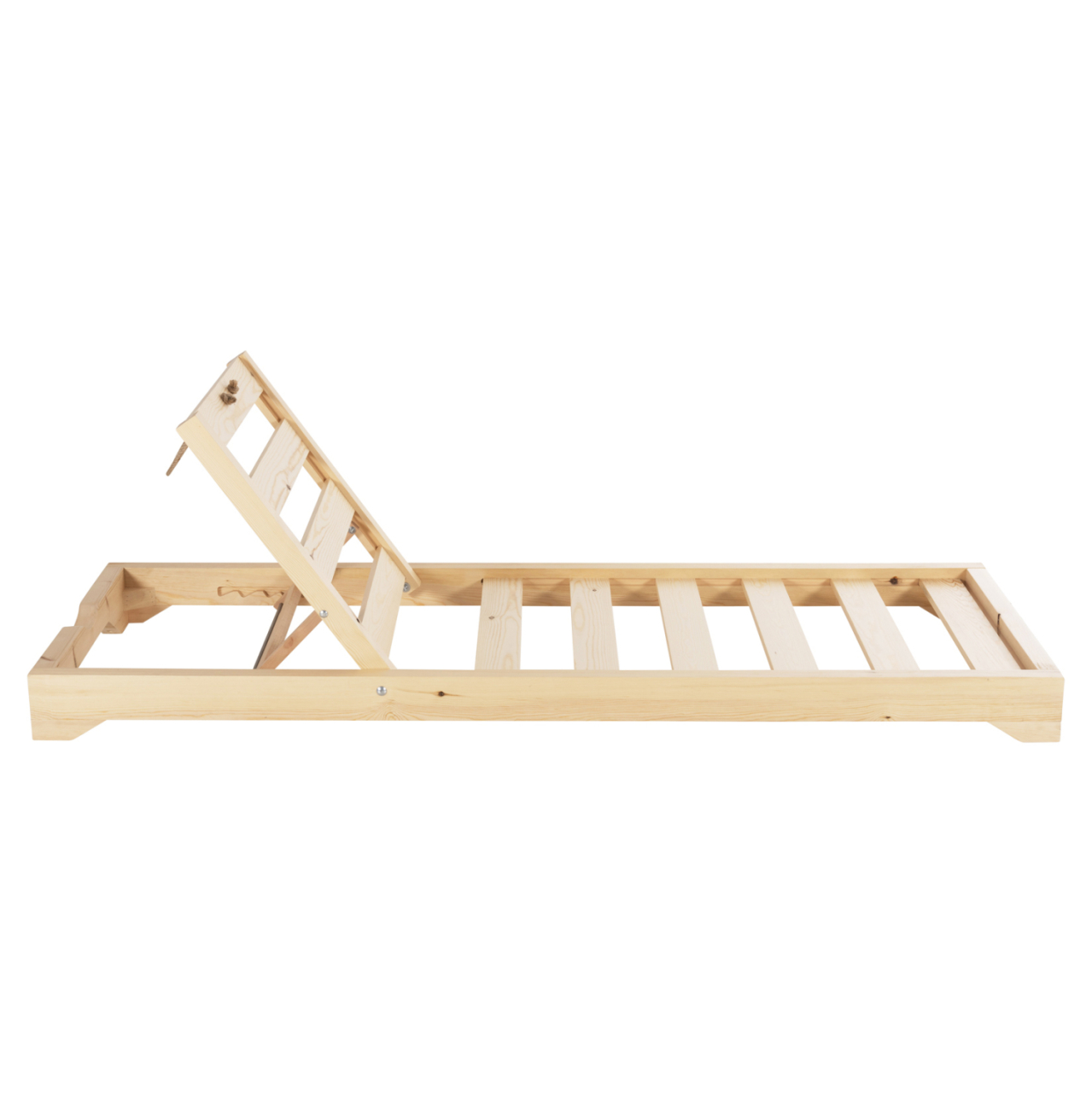 BEACH LOUNGER LOW IKARIA HM6115.01 PINE WOOD IN NATURAL 80x208x32-100Hcm. [3]