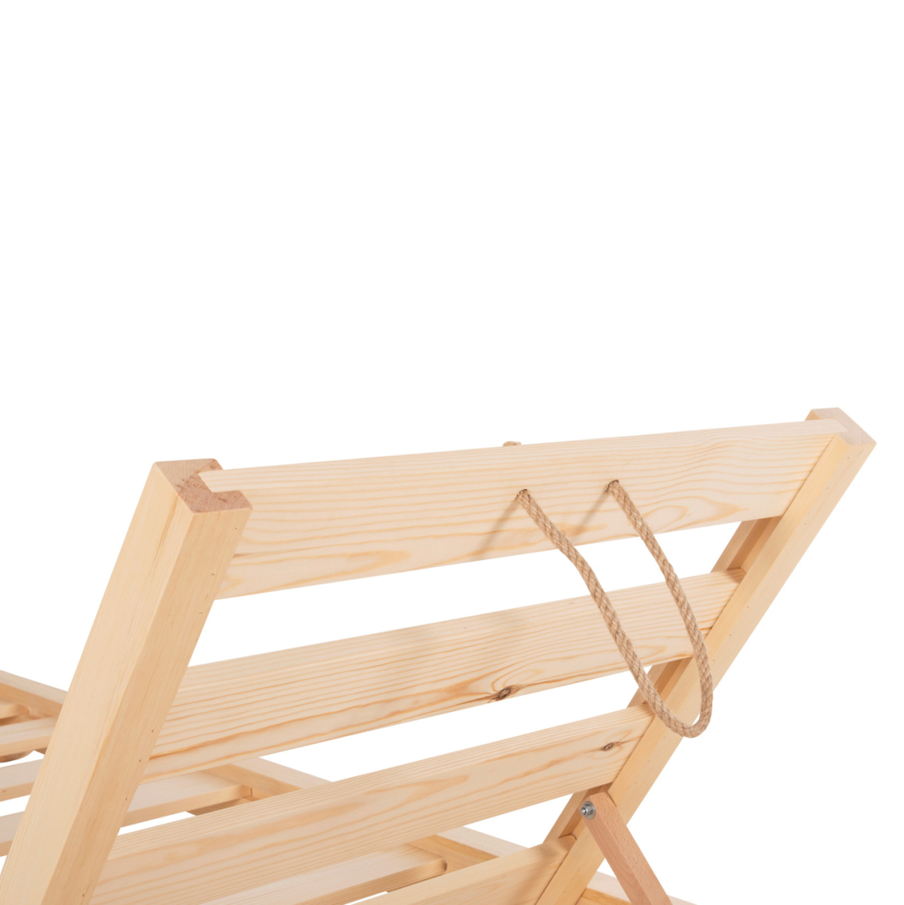 BEACH LOUNGER LOW IKARIA HM6115.01 PINE WOOD IN NATURAL 80x208x32-100Hcm. [10]