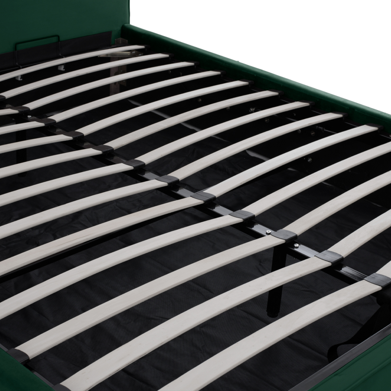 BED ALLIE HM584.13 160X200 WITH STORAGE SPACE IN CYPRESS GREEN [9]