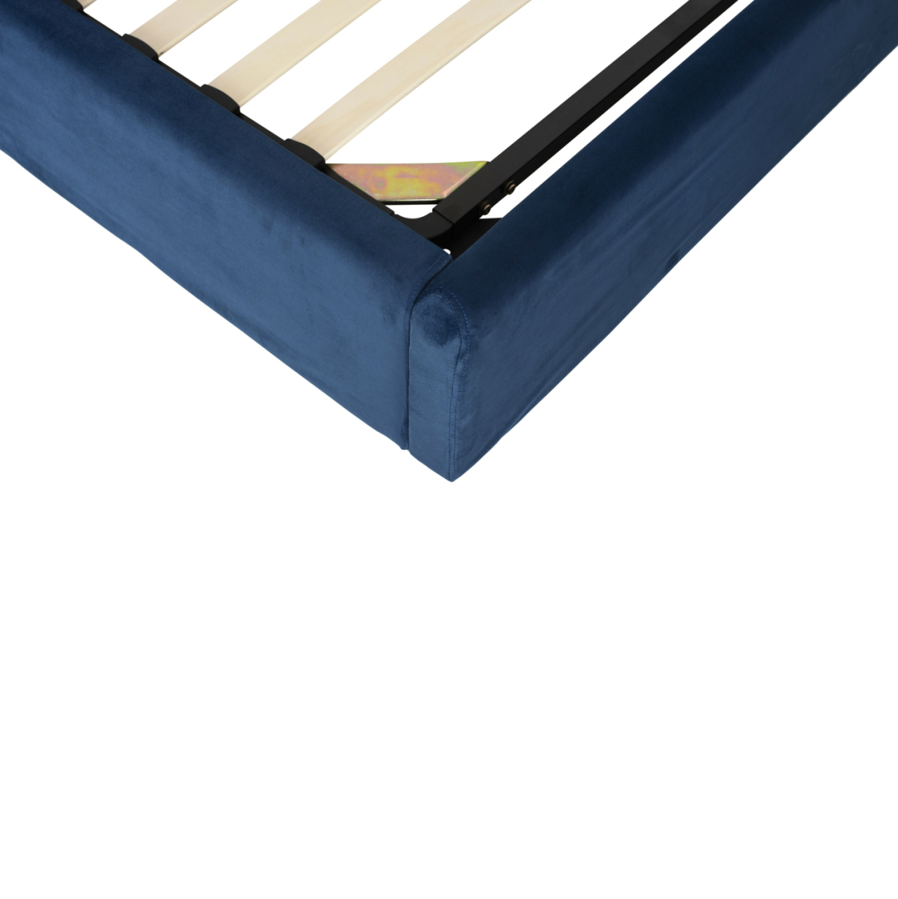 BED BRILEY HM583.08 BLUE VELVET WITH STORAGE SPACE 160X200cm. [9]