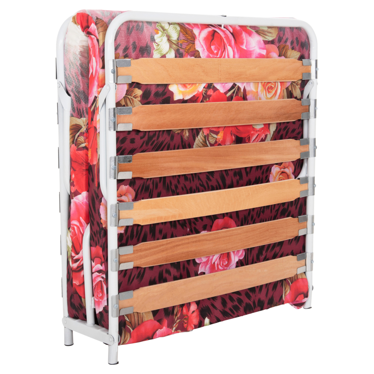Bed -Camp Bed 6cm foam 180x80 pillow with wooden support [4]