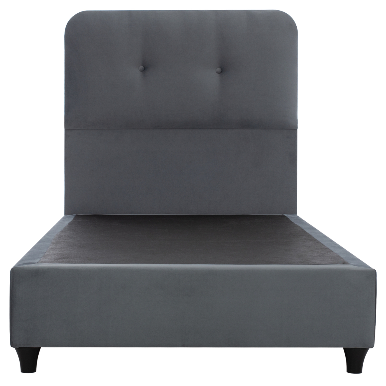 BED DOLORES HM649.10 GREY VELVET 90X200cm [4]