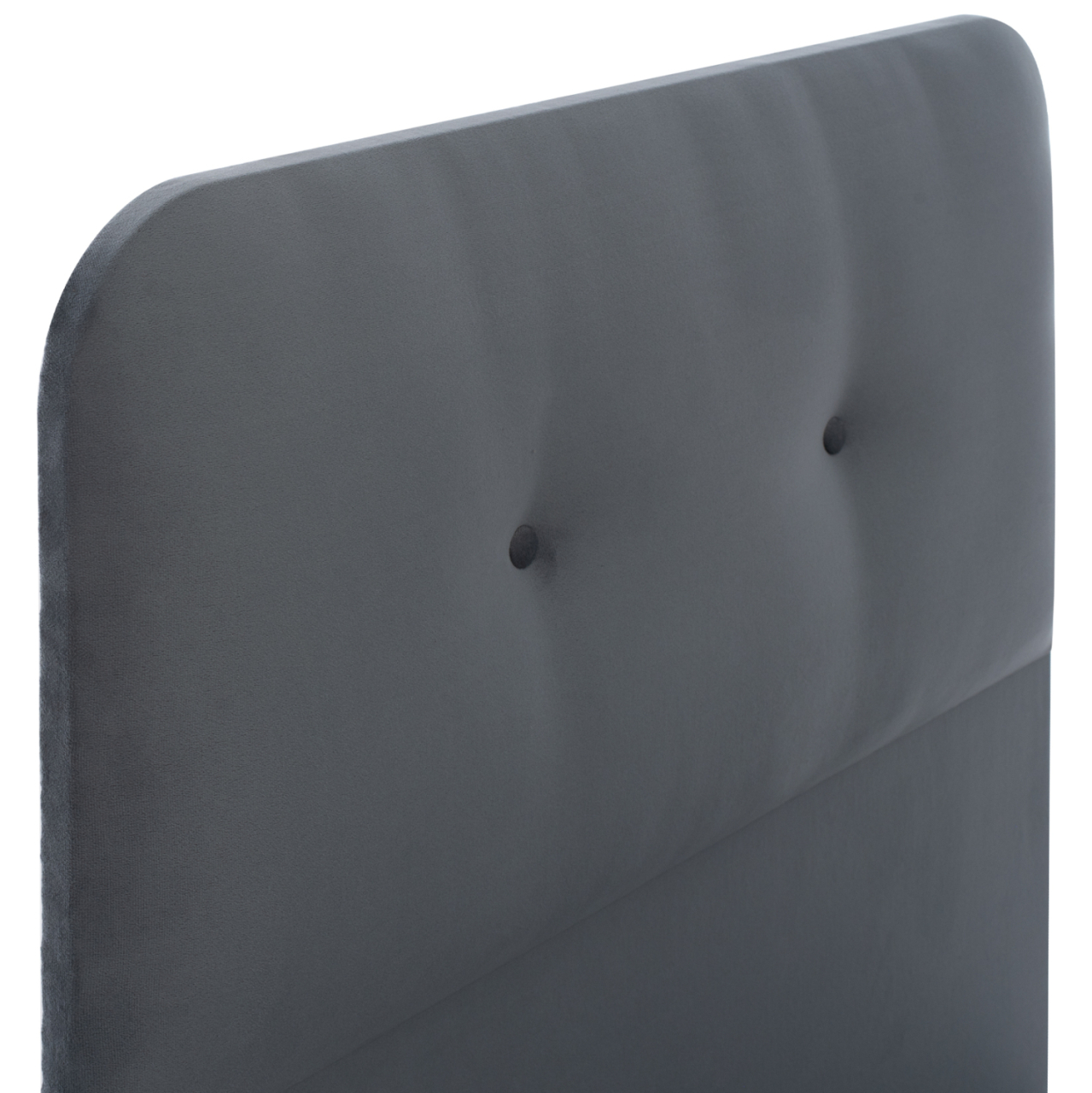 BED DOLORES HM649.10 GREY VELVET 90X200cm [8]