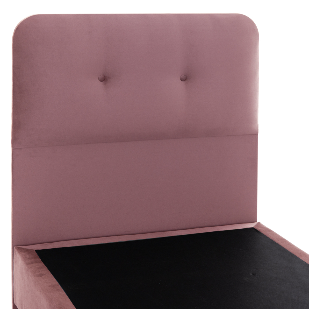 BED DOLORES HM649.12 DUSTY PINK VELVET 90X200 cm [6]