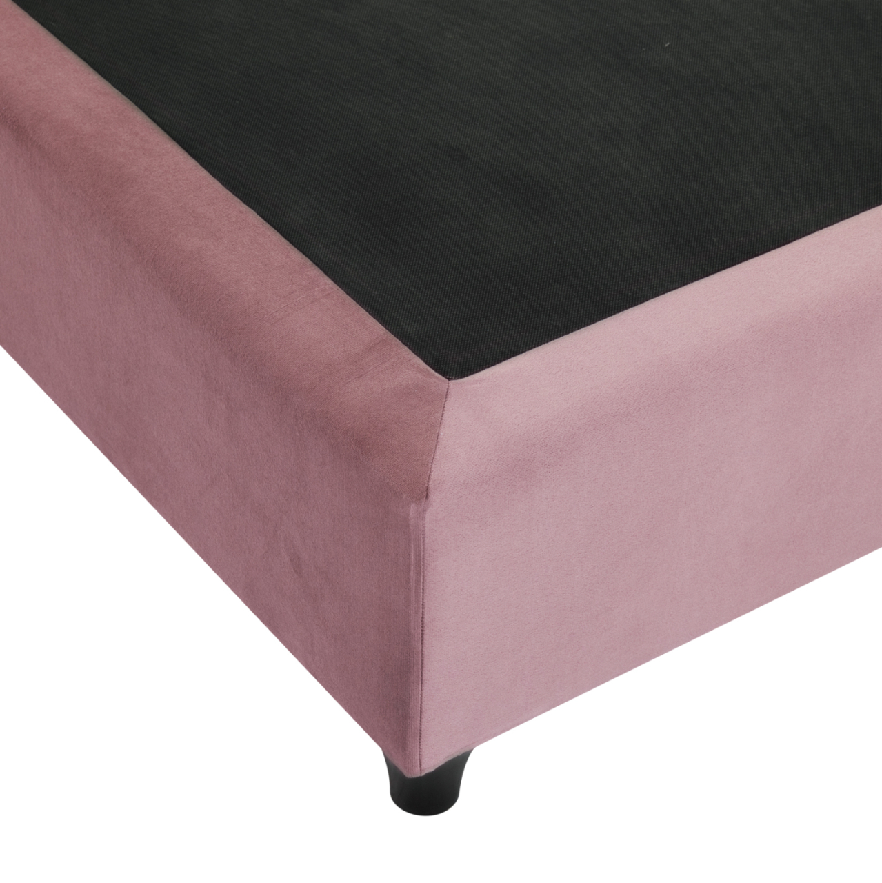 BED DOLORES HM649.12 DUSTY PINK VELVET 90X200 cm [7]