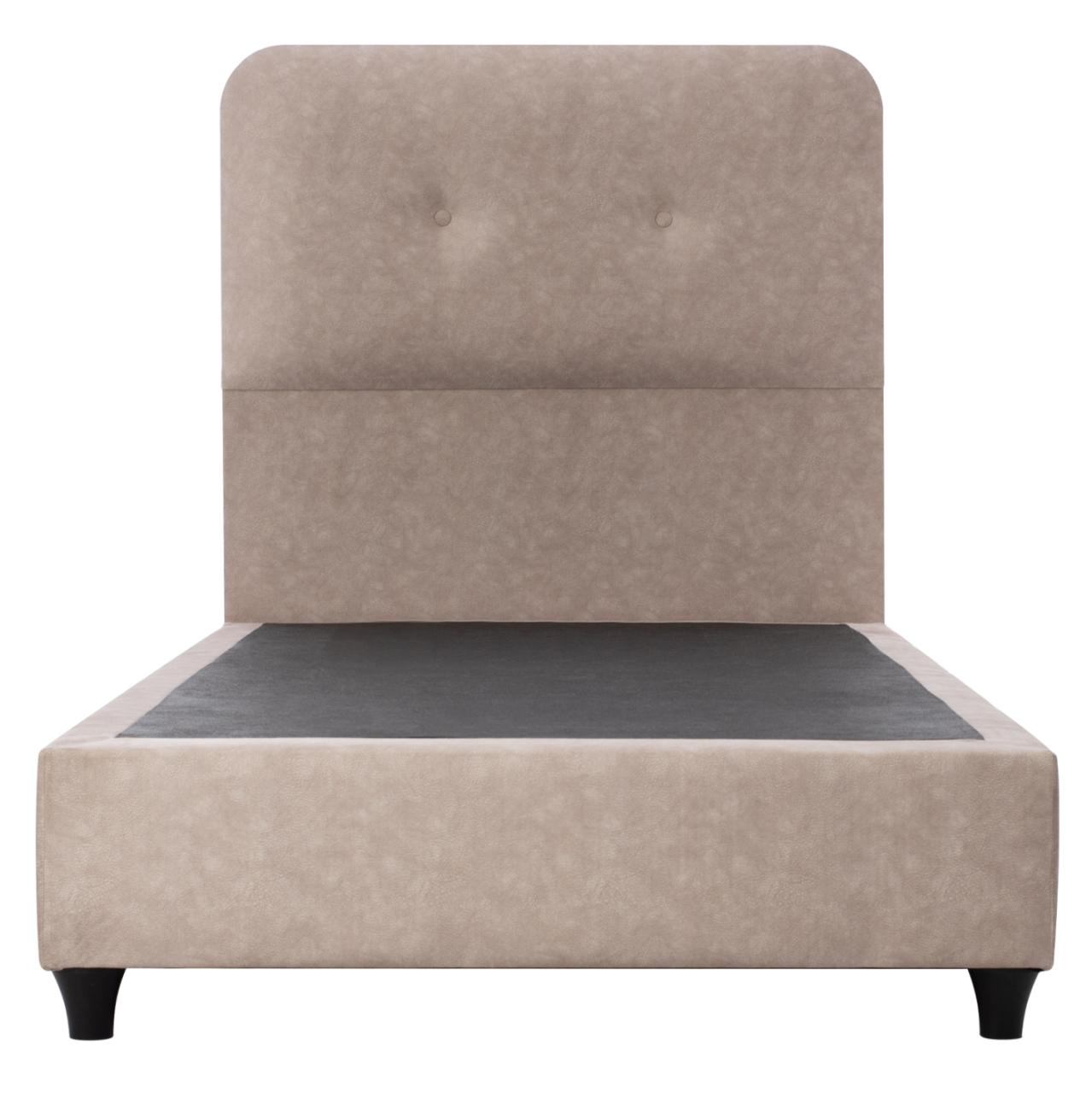 BED DOLORES HM649.22 BEIGE T.NUBUCK FABRIC 90X200 [4]
