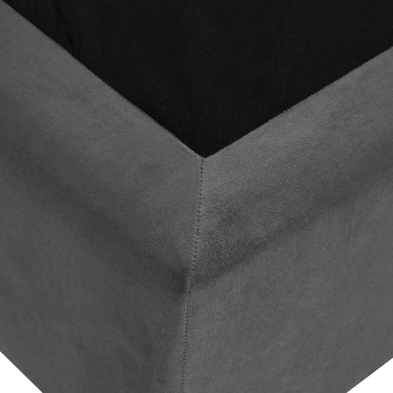 Bed HM648.10 DOLORES, grey velvet, 120x200cm [7]