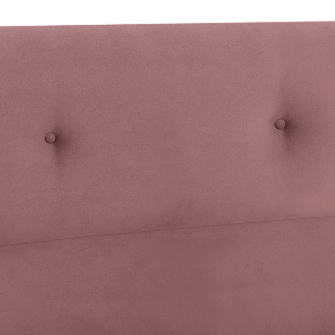Bed HM648.12 DOLORES, dusty pink velvet, 120x200 [4]