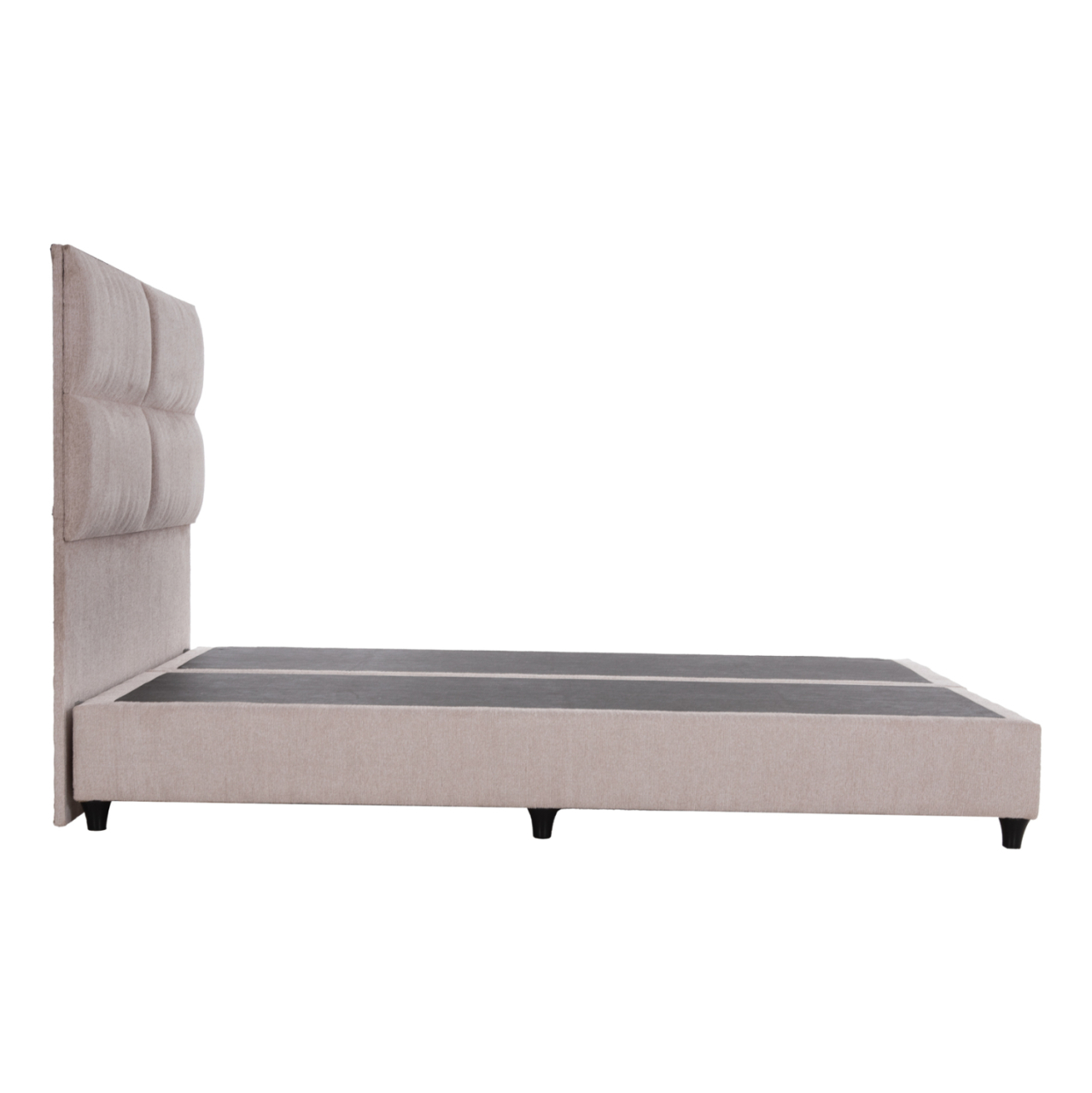 BED KING-SIZE MILO MADE OF BEIGE FABRIC HM628.32 FOR MATTRESS 180x200cm. [4]