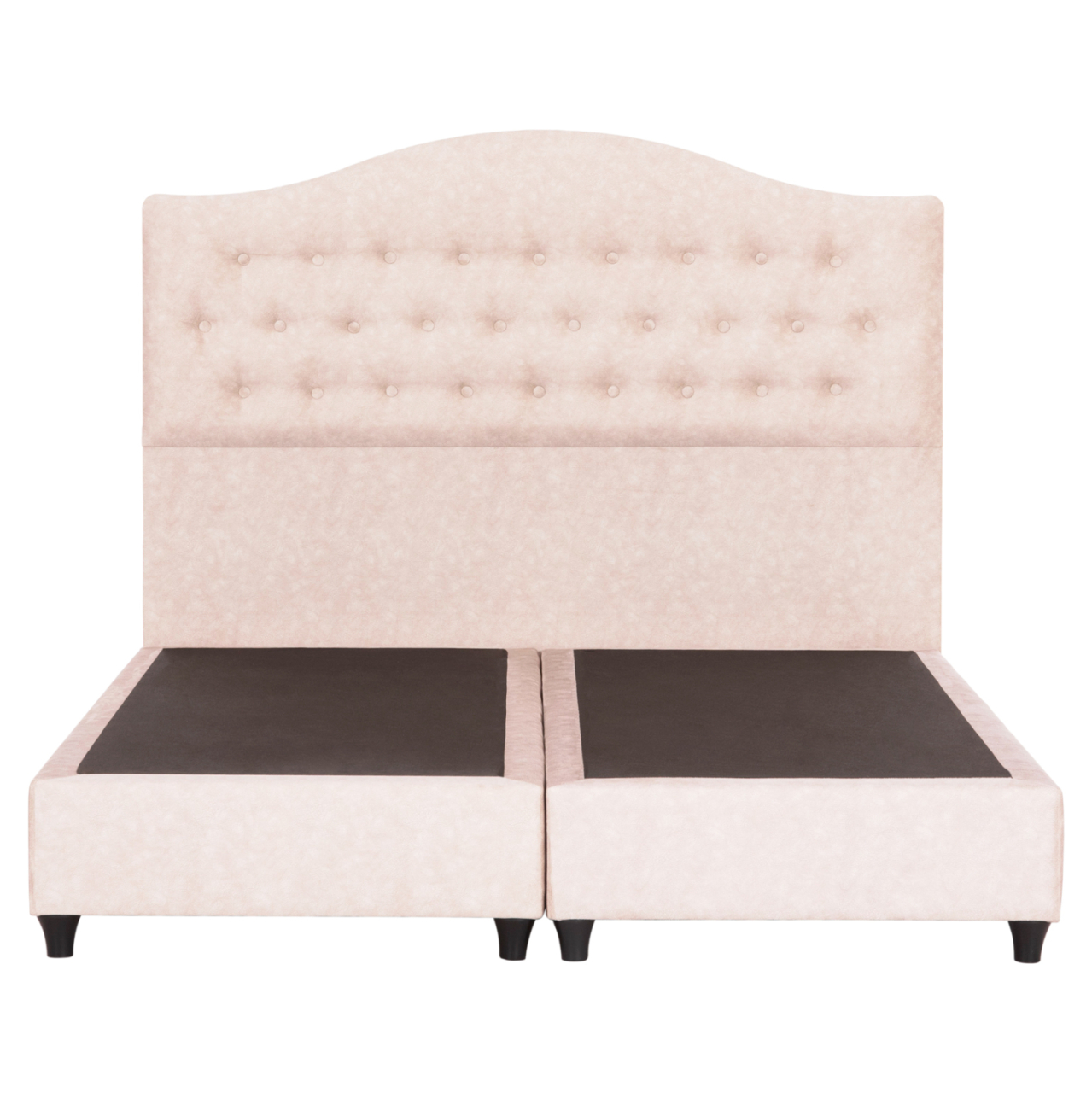 BED MALENA HM638.22 BEIGE FABRIC t.NUBUCK FOR MATTRESS 150x200cm. [4]