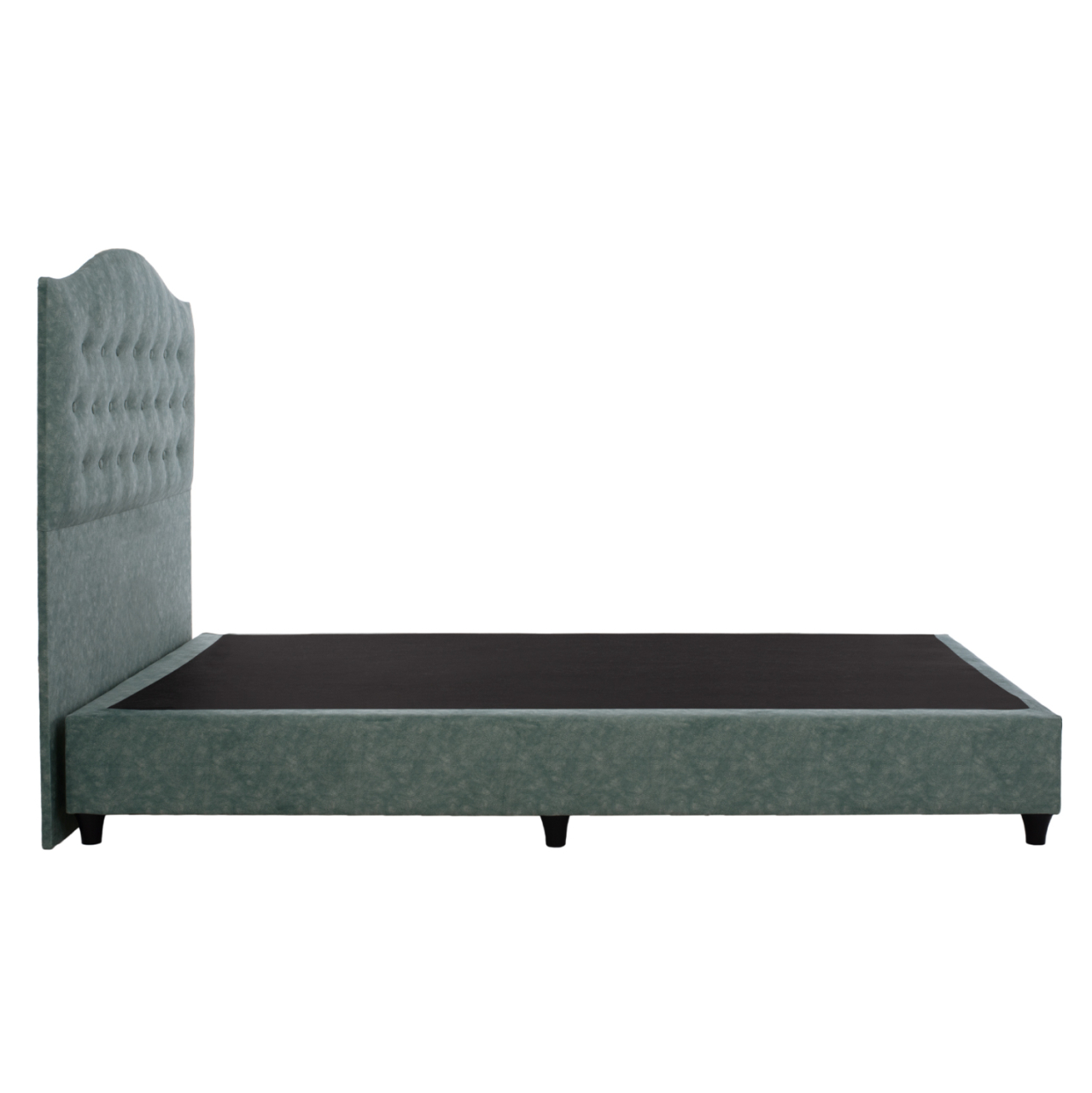 Bed MALENA HM647.27, green NUBUCK-type fabric, 120x200cm [5]