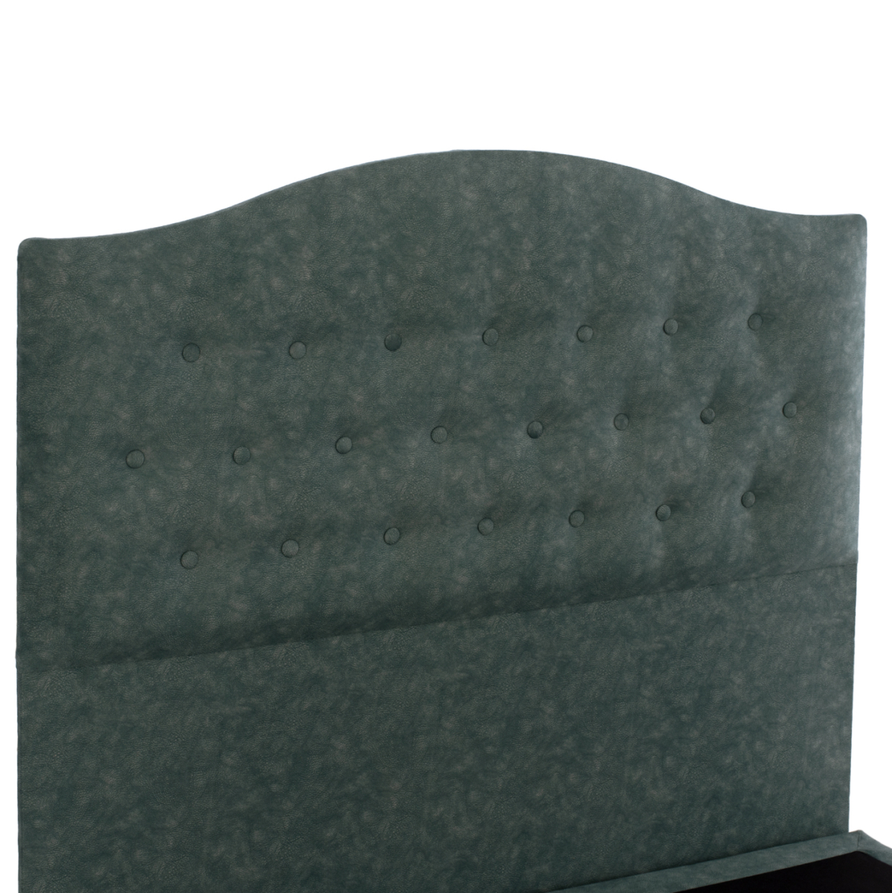 Bed MALENA HM647.27, green NUBUCK-type fabric, 120x200cm [6]