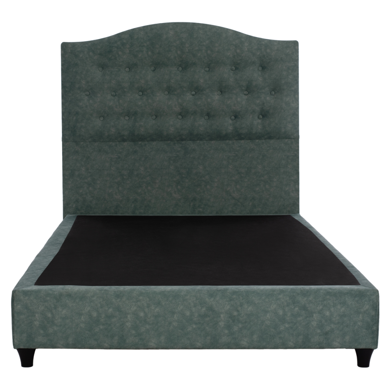 Bed MALENA HM647.27, green NUBUCK-type fabric, 120x200cm [4]