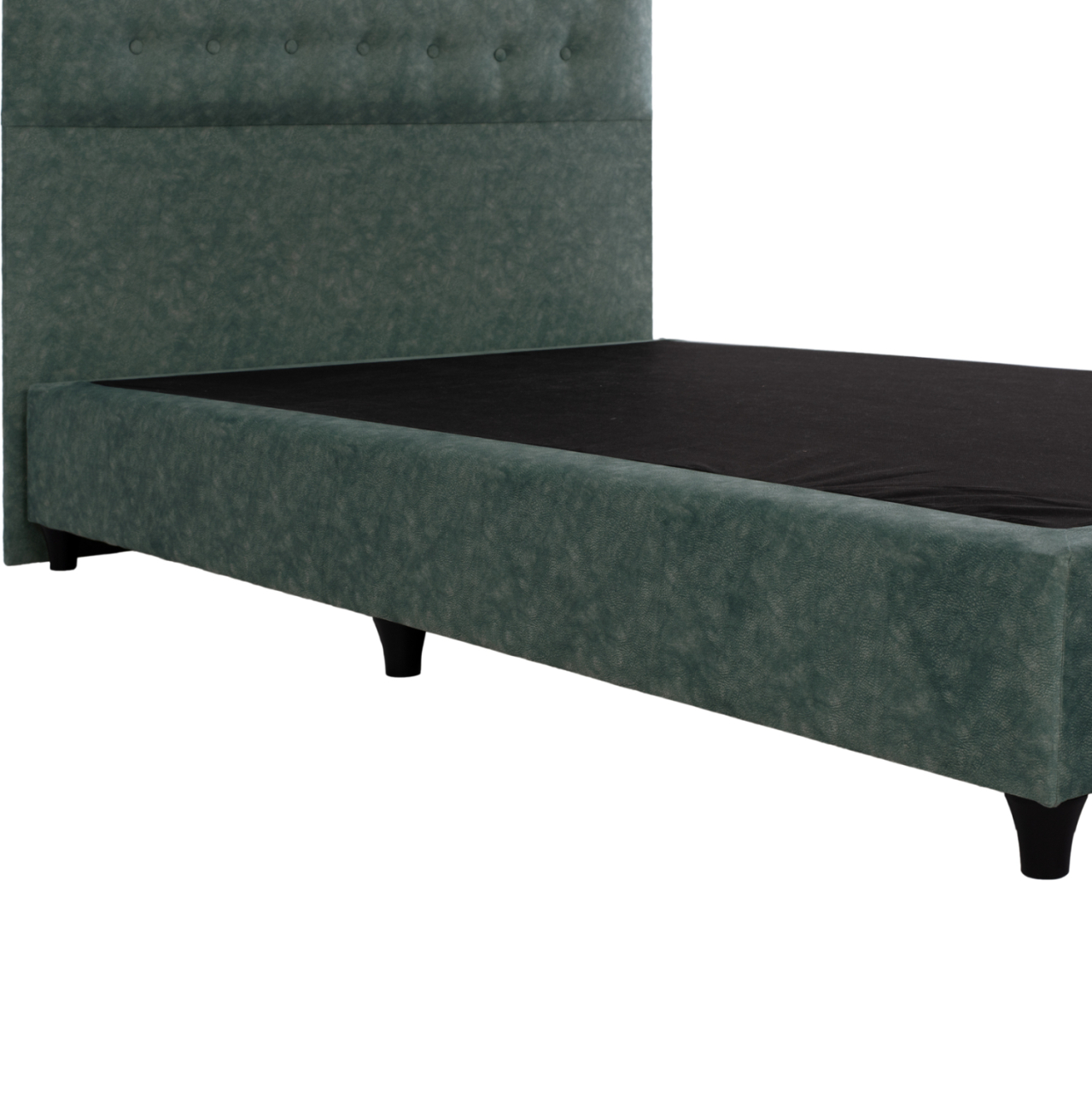 Bed MALENA HM647.27, green NUBUCK-type fabric, 120x200cm [7]