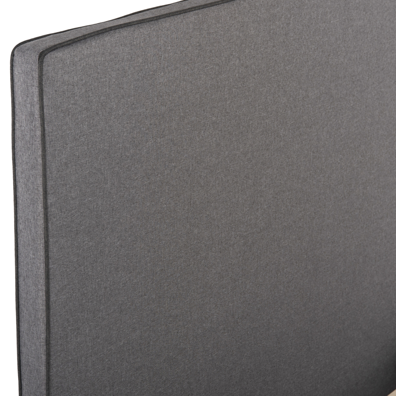 BED MAYLIN HM598.10 GREY FABRIC and DARK GREY RAIL FOR MATTRESS 120x200cm. [10]