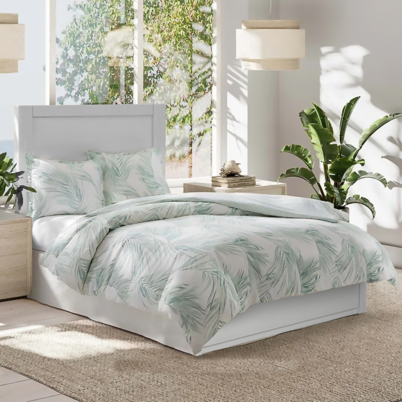 BED MELANY HM346.05 WITH 1 DRAWER- WHITE 90X190 cm. [2]