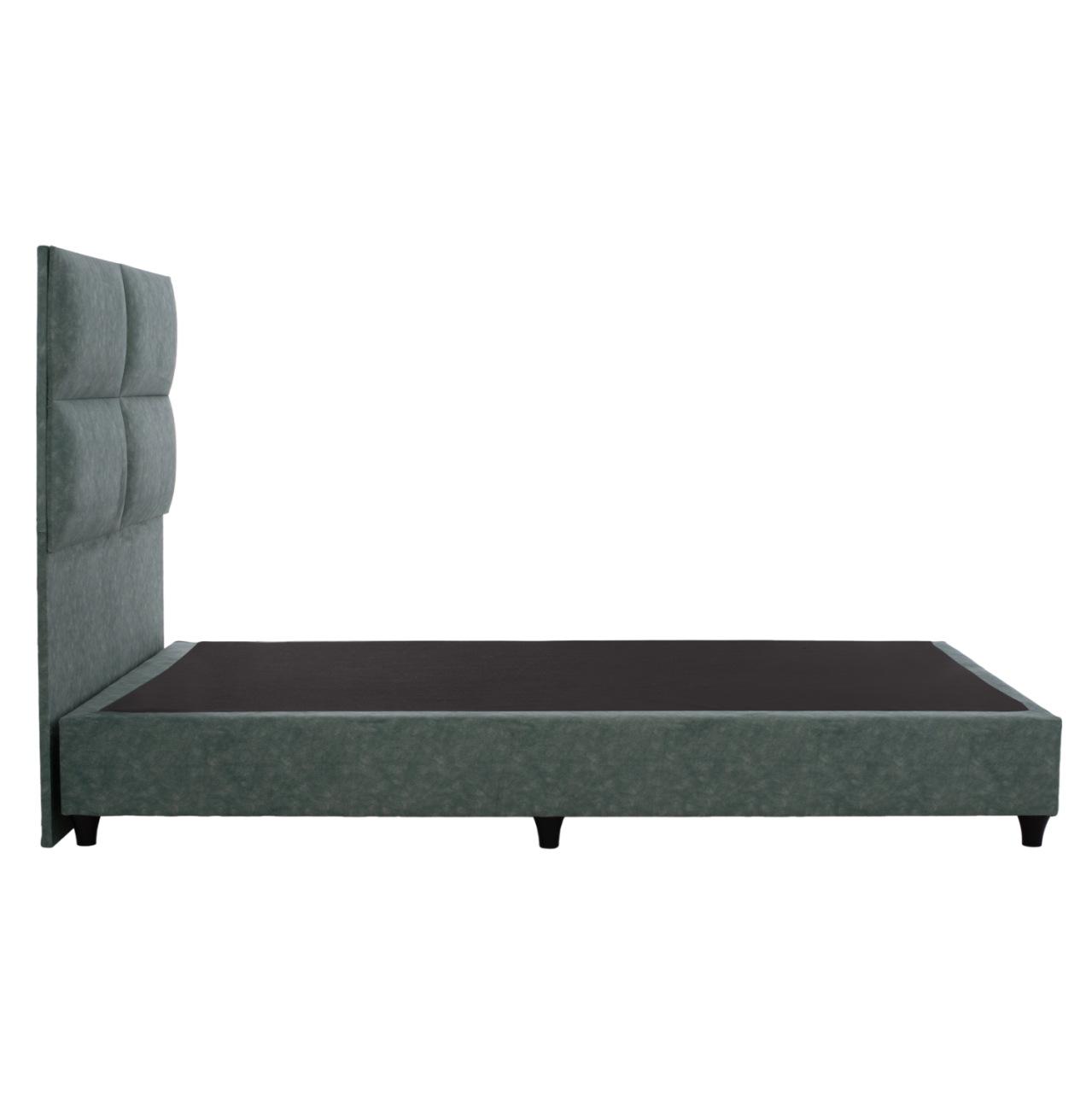 Bed Milo HM646.27, green NUBUCK-type fabric, 120x200cm [5]