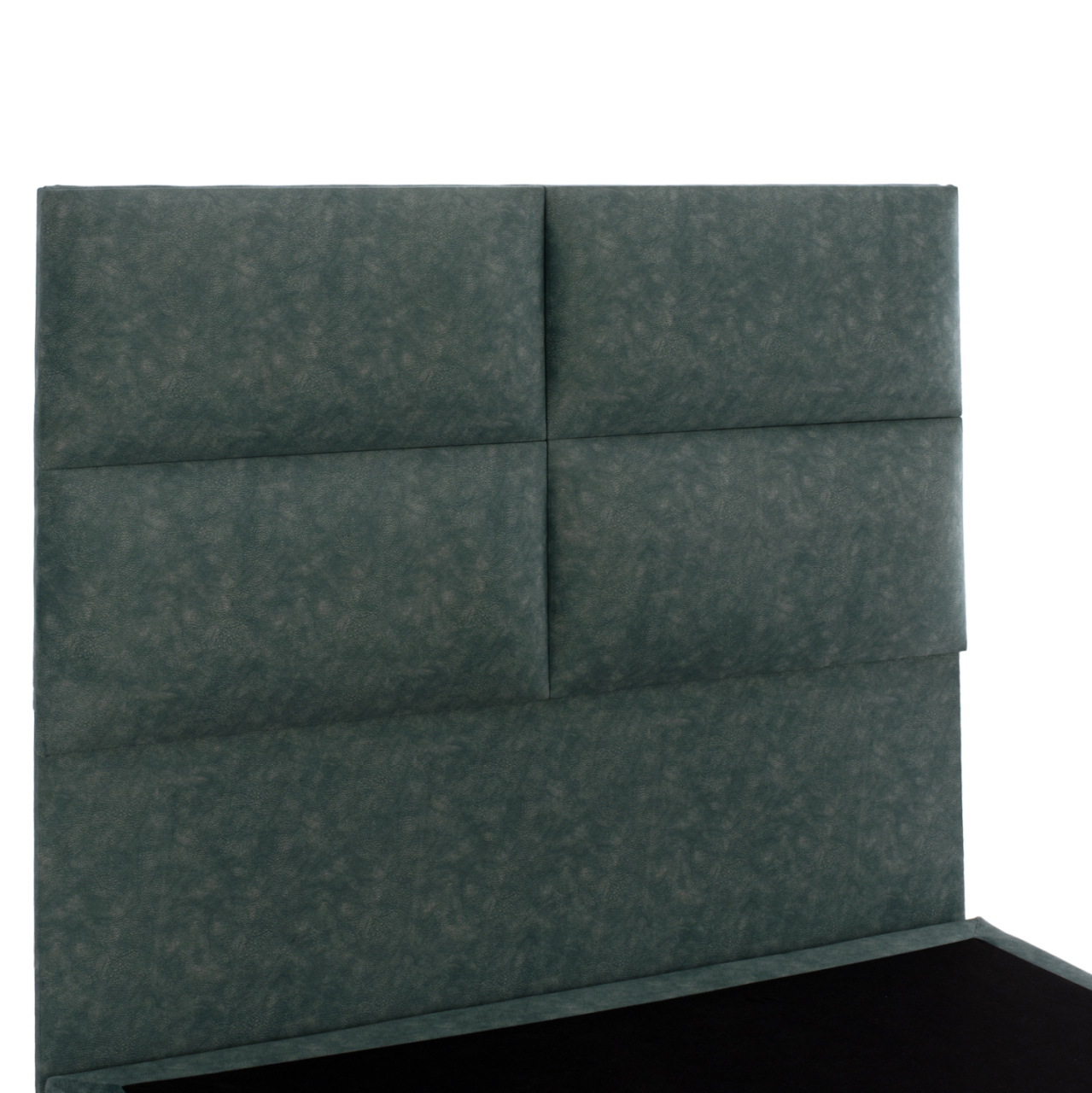 Bed Milo HM646.27, green NUBUCK-type fabric, 120x200cm [6]