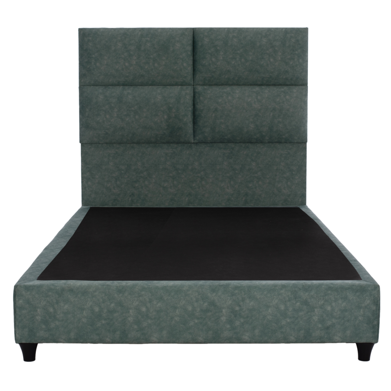 Bed Milo HM646.27, green NUBUCK-type fabric, 120x200cm [4]