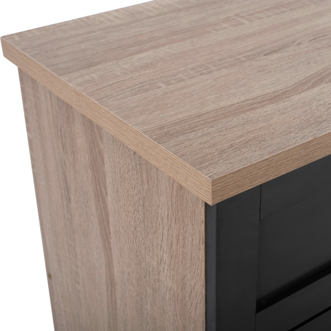 Bedroom dresser -Drawer HM317.04 with 6 drawers Sonama-Grey 120x40x76cm [7]