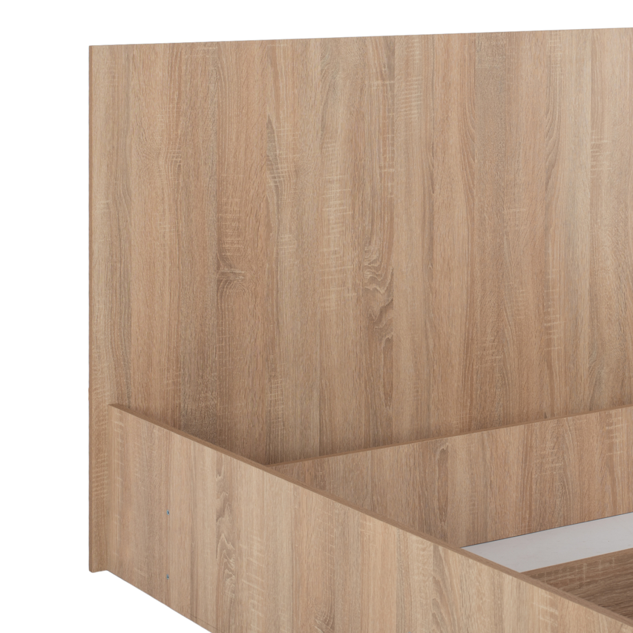 BEDROOM FURNITURE SET 5PCS ADLER HM11758 MELAMINE IN SONAMA OAK-FOR MATTRESS 160x200cm [8]