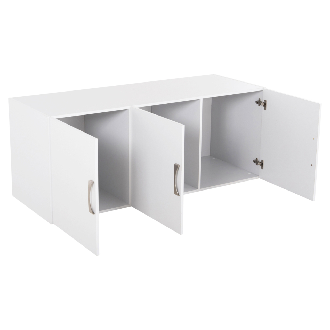 BEDROOM SET 6PCS CARLY HM10884.05 MELAMINE IN WHITE--GREY FABRIC [8]