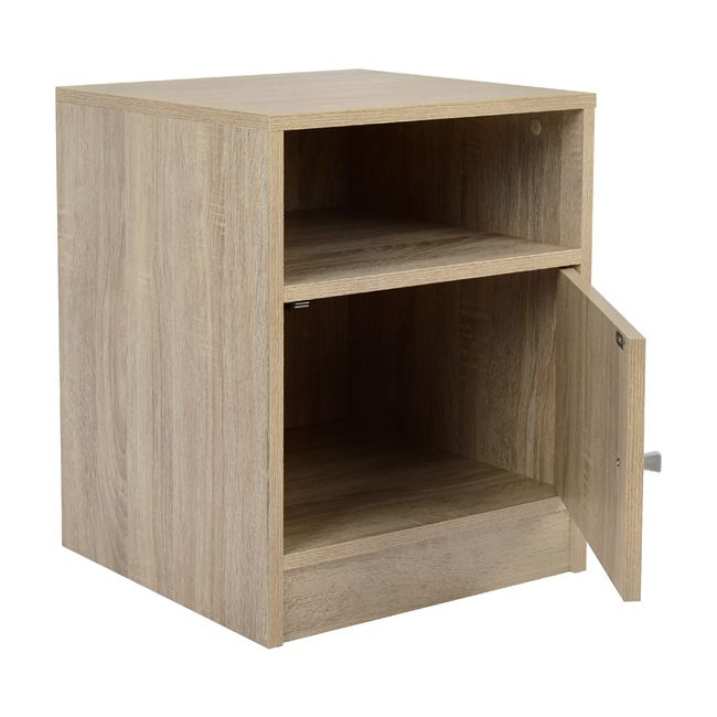 Bedside table Melamine HM2205.02 Sonama 40x40x50 [4]
