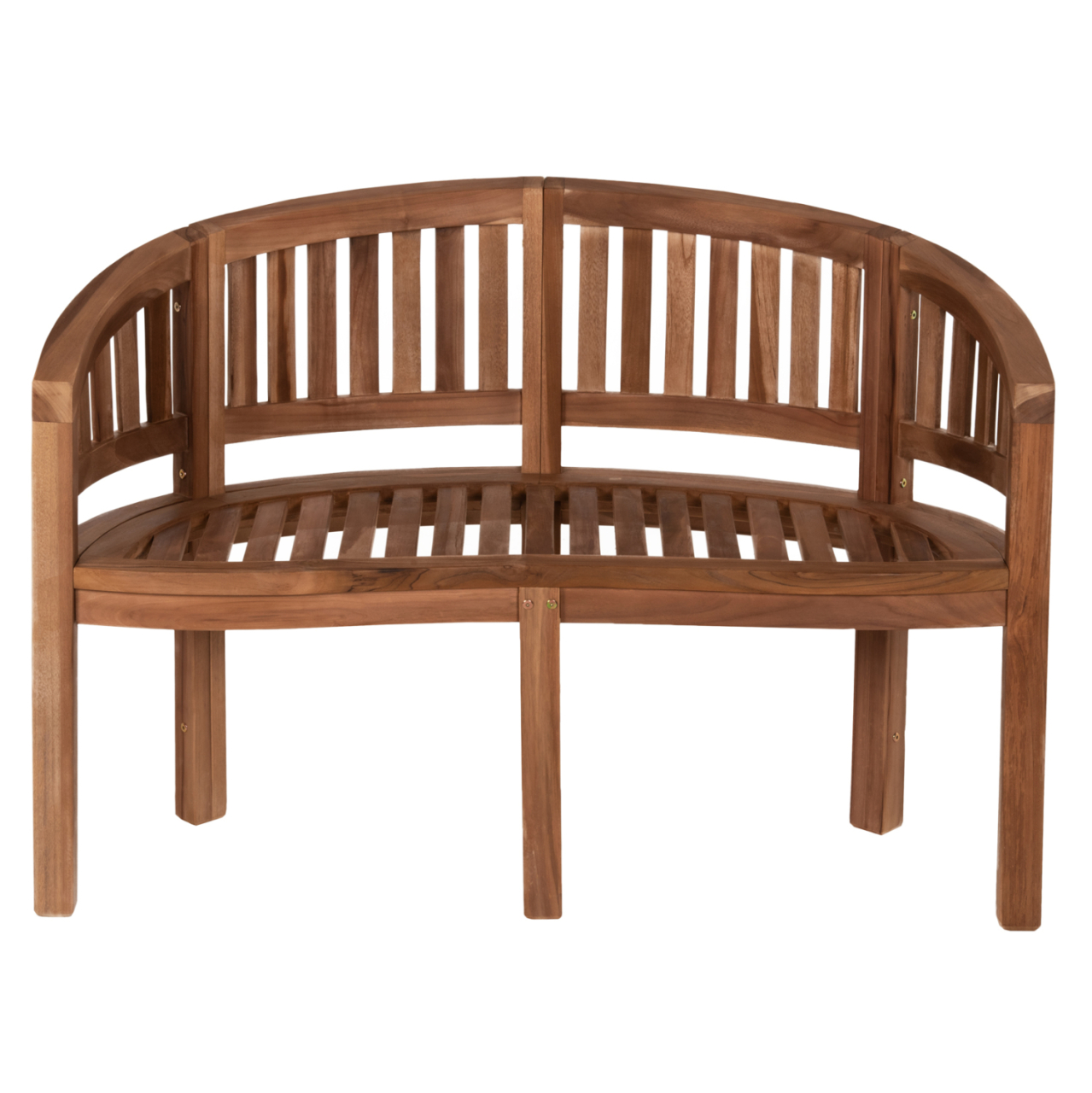 BENCH 2-SEATER CAPO HM9538 TEAK WOOD IN NATURAL COLOR 121X59X86Hcm. [3]